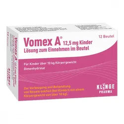 Vomex A 12,5 mg Kinder Lösung zur, zum einnehmen im Beutel