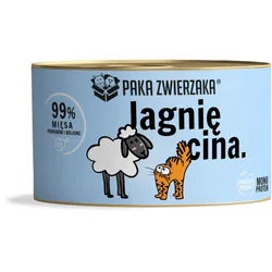 Paka Zwierzaka- Nassfutter mit Lammfleisch 24x200g
