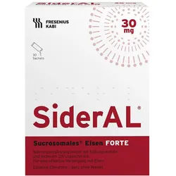 SiderAl Eisen Forte 30 mg Zitrus bei erhöhtem Eisenbedarf