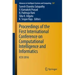 Proceedings Of The First International Conference On Computational Intelligence And Informatics, Kartoniert (TB)