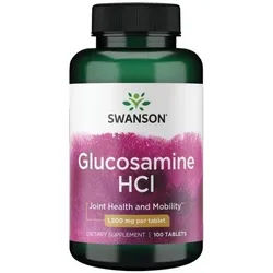 Swanson Glucosamin HCI 1500 mg 100 Pc
