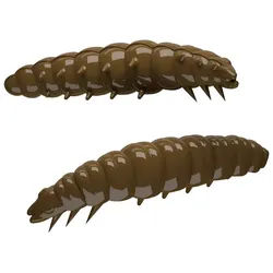 Libra Lures Kunstköder Libra Lures Larva 35 Gummiköder Käse schwimmend, (12-St)