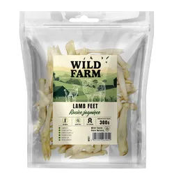 WILD FARM Lammhufe 300g Leckerlis für Hunde