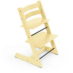 Stokke Hochstuhl , Gelb , Holz , Buche , 46x79x49 cm , Fußstütze verstellbar, Sitzfläche verstellbar , Babymöbel & Kindermöbel, Babyzimmer, Hochstühle