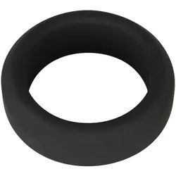 Breiter Penisring, strammer Sitz, 3,2 cm | Soft Touch Silikon Black Velvets 1 St schwarz