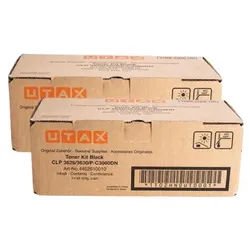 Utax Clp 3626 Toner Kit Black Pack Of 2