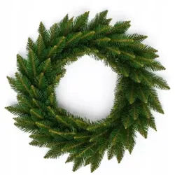 Adventskranz - klein, 38 cm, grün