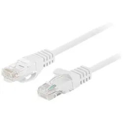 patch cable - 1 m - white RAL 9010 - Weiß - 1m