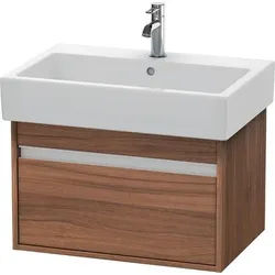 Duravit Ketho Waschtischunterbau wandhängend Nussbaum Matt 650x440x410 mm - KT668407979 KT668407979