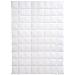 Centa-Star Sommerdecke , Weiß , Textil , Füllung: Federn, Daunen , 135x200 cm , Made in Germany, Oeko-Tex® Standard 100 , Heimtextilien, Kopfpolster & Bettdecken, Bettdecken, Daunendecken