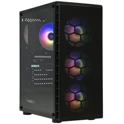 Workstation4u ATX Mesh Tower RGB Gaming-PC (Intel Core i7 13700K, RTX 5060 Ti 16GB, 64 GB RAM, 250 GB SSD, Luftkühlung) 64 GB | 250 GB