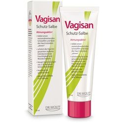 Vagisan Schutz-Salbe: Atmungsaktive Wundschutzcreme für den Intimbereich und zur täglichen Intimpflege Salbe 75 ml Frauen 75 ml Salbe