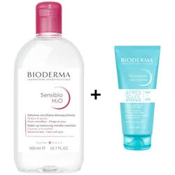 BIODERMA Sensibio H2O - Sanft reinigendes Mizellenwasser bei empfindlicher Haut 500 ml