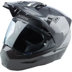 Klim X1 Alpha Carbon Enduro Helm, schwarz-grau, Größe XL für Männer