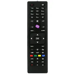Alltro Ersatz TV Fernbedienung (für Telefunken TV / D49F283B3C / D50F272B3C / DGQ32169HDRD)