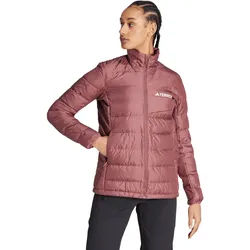 adidas Daunenjacke Terrex Multi Light burgundrot Damen