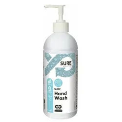 SURE Hand Wash Handwaschseife 100895639 , 1 Karton = 6 x 500 ml - Pumpflasche