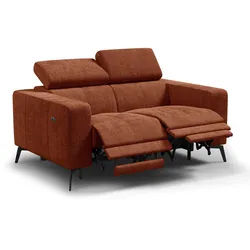 RELAXSOFA MORELLO 2-Sitzer, rostrot, 2 x Relax Zero Gravity