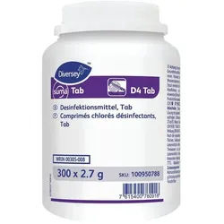 4x Suma Tab D4 Desinfektionsl√∂sung 4 St