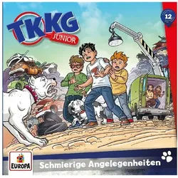 United Soft Media Hörspiel TKKG Junior - Schmierige Angelegenheiten.Tl.12,1 Audio-CD