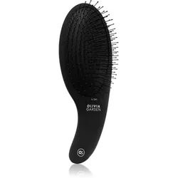 Olivia Garden Black Label CURVE Board&Nylon bristles Haarbürste für die leichte Kämmbarkeit des Haares Black 1 St.