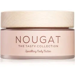 COCOSOLIS NOUGAT Körperbutter für samtene Haut für hydratisierte und strahlende Haut mit Glitzerteilchen 250 ml