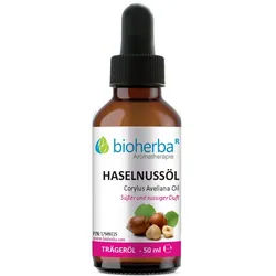 Bioherba Haselnussöl Reines Haselnuss-Trägeröl 50 ml