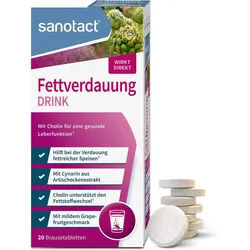 sanotact Fettverdauung Drink Brausetabletten 20 St