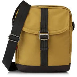 Hedgren Great American Heritage QUEST Vertical Crossover 10" RFID Mustard Olive