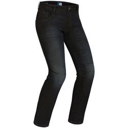 PMJ New Rider Motorradjeans, schwarz-blau, Größe 34 für Männer