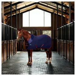 WeatherBeeta Pferde-Abschwitzdecke Weatherbeeta Anti-Static Fleece Cooler Standard Neck 160 cm / 7'0 cm