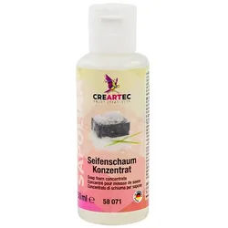 CREARTEC Seifen-Set Sapolina Seifenschaum-Konzentrat - 50 ml - für schäumende Seifen, Zubehör zur Seifenherstellung - für schaumigen Spaß - Made in Germany