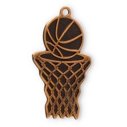 Motivmedaille Basketball goldfarben