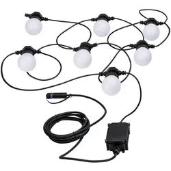 Paulmann Gartenleuchte Paulmann 94165 Beleuchtungssystem Plug & Shine LED-Lichterkette LE schwarz|weiß
