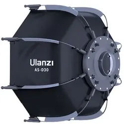 Ulanzi AS D30 Octagonal Softbox With Mini Bowens Mount And Grid 30cm