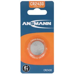 Ansmann Lithium Knopfzelle CR2430, 3 Volt