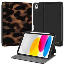 Lamano Case for iPad 10.9" 10 / 2022 / 11" 11 / 2025 - Brown & Black