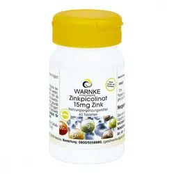 Zinkpicolinat 15 mg Zink Tabletten