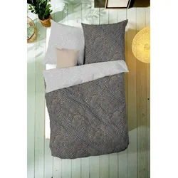 kaeppel Bettwäsche Satin Ventura grau 155x200 cm + 80x80 cm