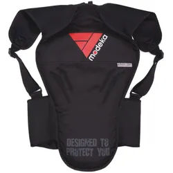 Modeka Protektorenweste, schwarz, Größe S für Männer