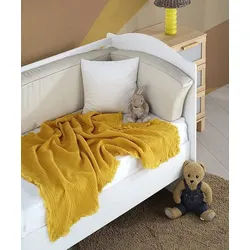 BOHORIA Kuscheltuch BOHORIA Baby Musselin Kuscheldecke Mulltücher 80x130cm