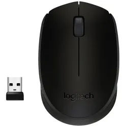 Logitech Logitech M171 Maus Kabellos, Funk Optisch Schwarz, Grau 3 Tasten 10 Mäuse grau|schwarz