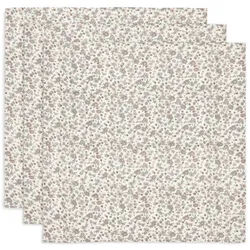 Jollein Spucktuch Jollein Spucktuch Hydrophil 70 x 70 cm Retro Flowers 3er Pack
