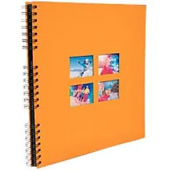 Exacompta Milano Spiralfotoalbum Hardback Papier 33 x 35 x 3,3 cm Orange