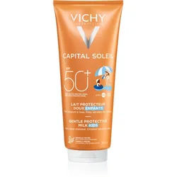 Vichy Capital Soleil Gentle Milk schützende Gesichts - und Körperlotion für Kinder SPF 50 300 ml