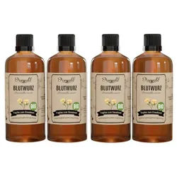 Auwald - Blutwurz Tinktur (Extrakt, Tropfen, Auszug) Tropfen zum Einnehmen 4x100 ml