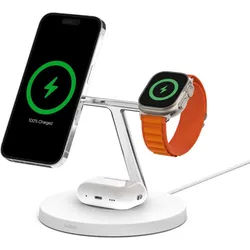 Belkin BoostCharge Pro kabelloses 3-in1- Ladegerät mit MagSafe