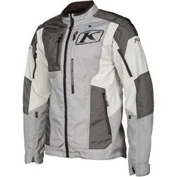Klim Dakar Motorrad Textiljacke, grau, Größe XL für Männer