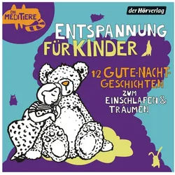 Der HörVerlag Hörspiel Entspannung für Kinder. 12 Gute-Nacht-Geschichten zum Einschlafen &...