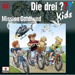 United Soft Media Hörspiel-CD Die drei ??? Kids - Mission Goldhund, 1 Audio-CD